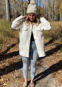 RD Style Blaire Shacket in White