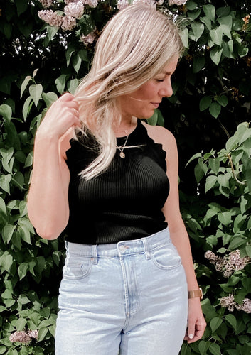The Annabelle Top in Black